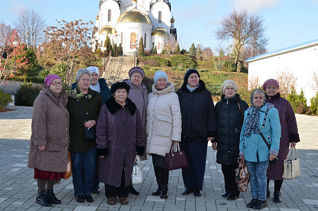 Общество пенсионеров посетили монастырь