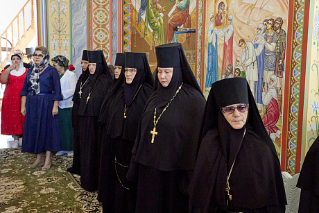 Настоятельница монастыря приняла участие в торжествах, посвященных памяти преподобной Арсении