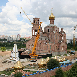 Свято-Троицкий храм. Строительство